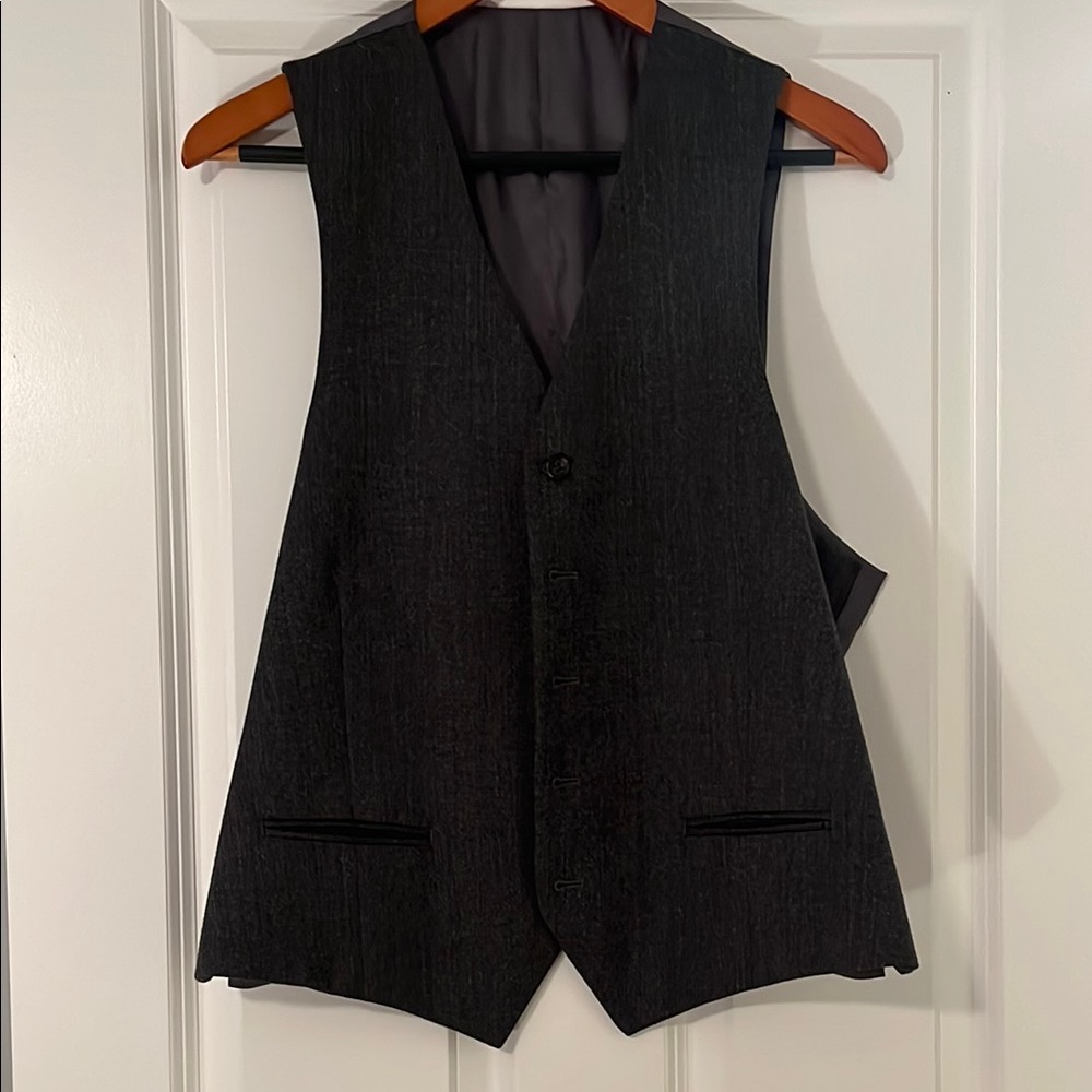 Men's Gray Vest